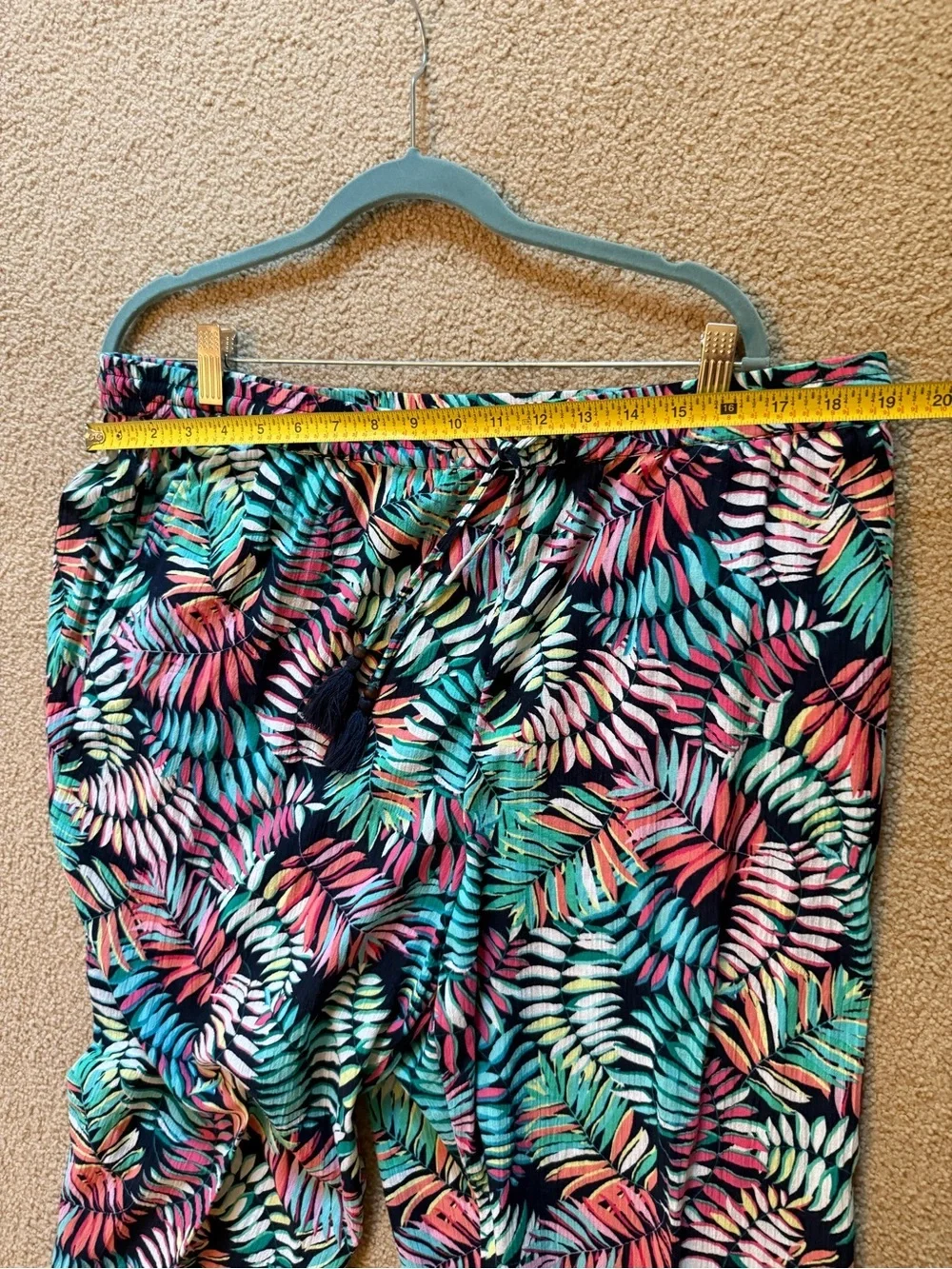 Talbots colorful tropical